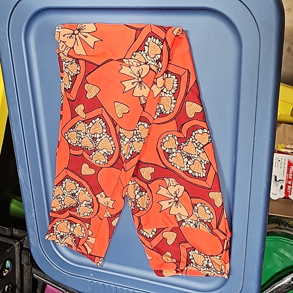 Valentine leggings Ultra soft candy